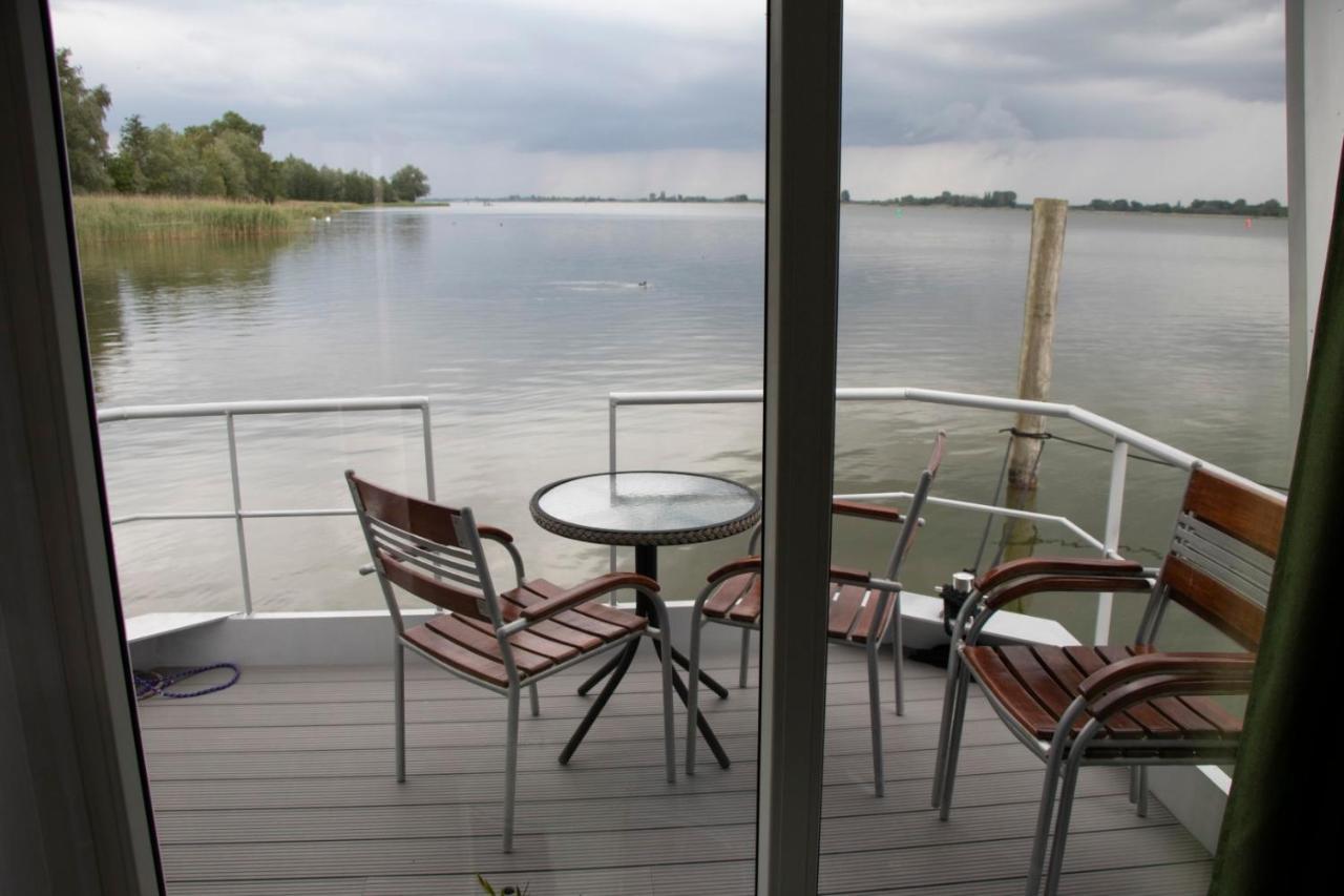 Houseboat Uitzicht Over Veluwemeer, Natuurlokatie, Prachtige Vergezichten Biddinghuizen Ngoại thất bức ảnh