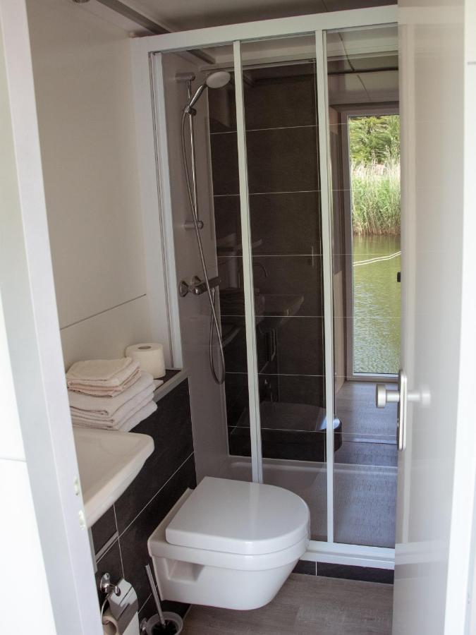 Houseboat Uitzicht Over Veluwemeer, Natuurlokatie, Prachtige Vergezichten Biddinghuizen Ngoại thất bức ảnh
